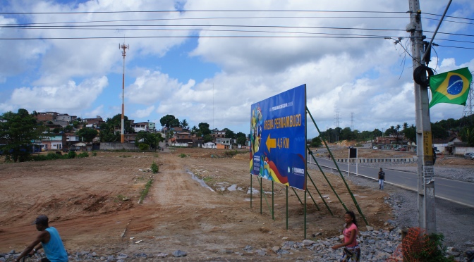 Copa sem Casa aborda situação de desapropriados de áreas próximas à Arena Pernambuco